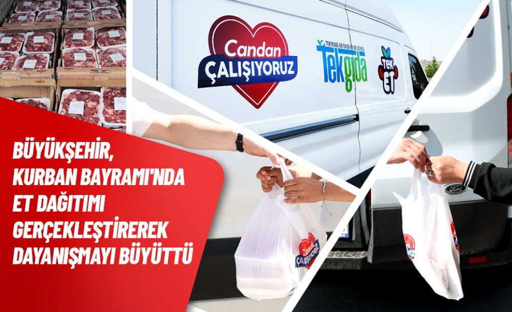 Kurban Bayramı'nda Anlamlı Destek