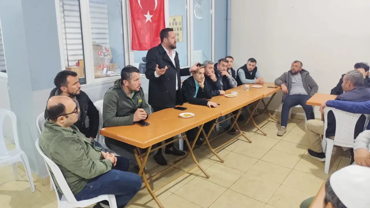 Mustafa Kartal hemşehrileri ile ilk toplantısını yaptı