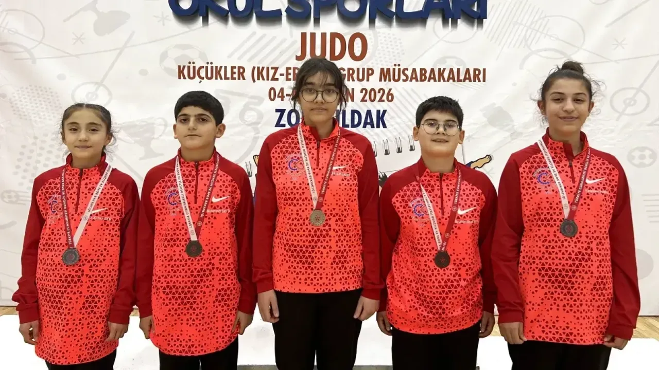 Çerkezköylü judocular 5 madalyayla döndü